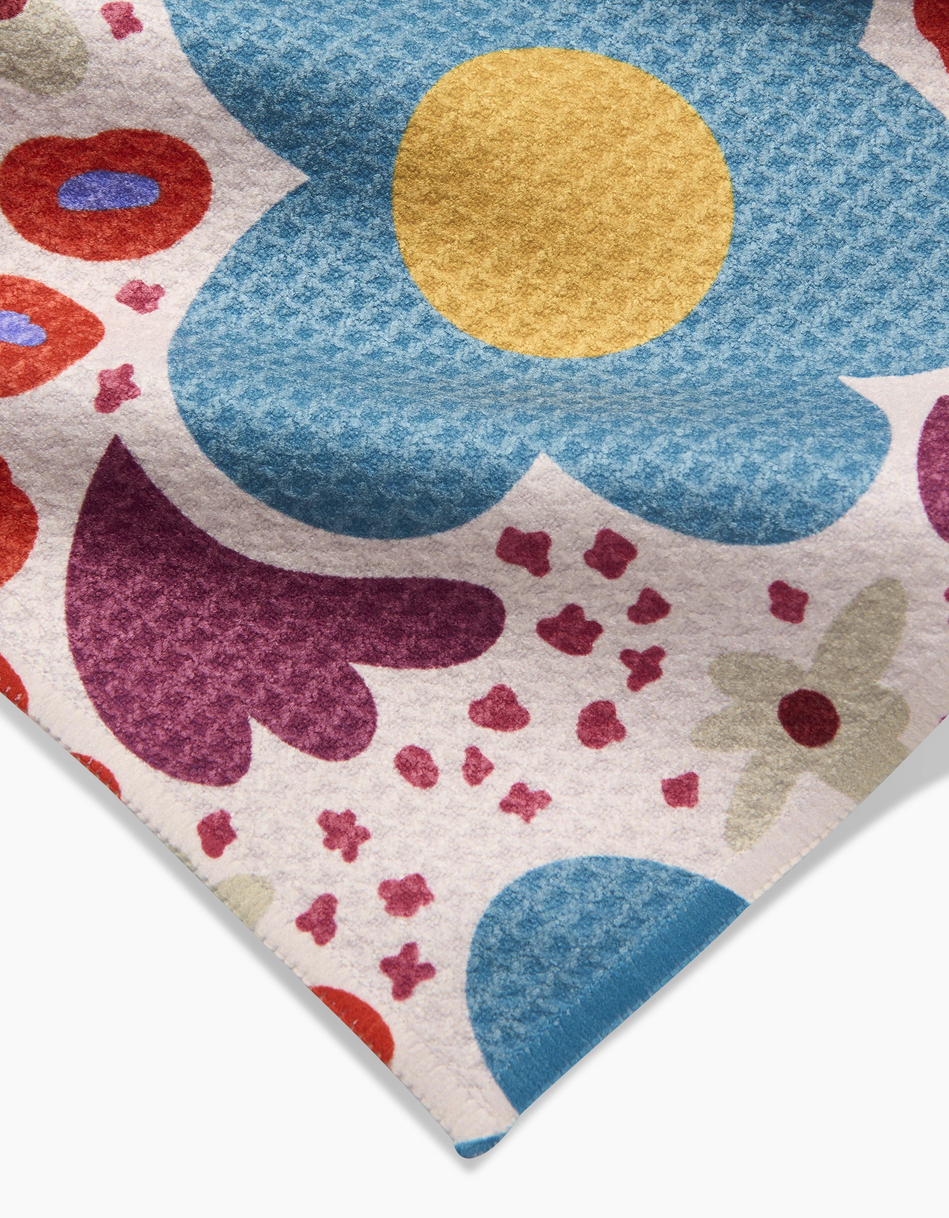 Modern Spring Floral Bar Towel