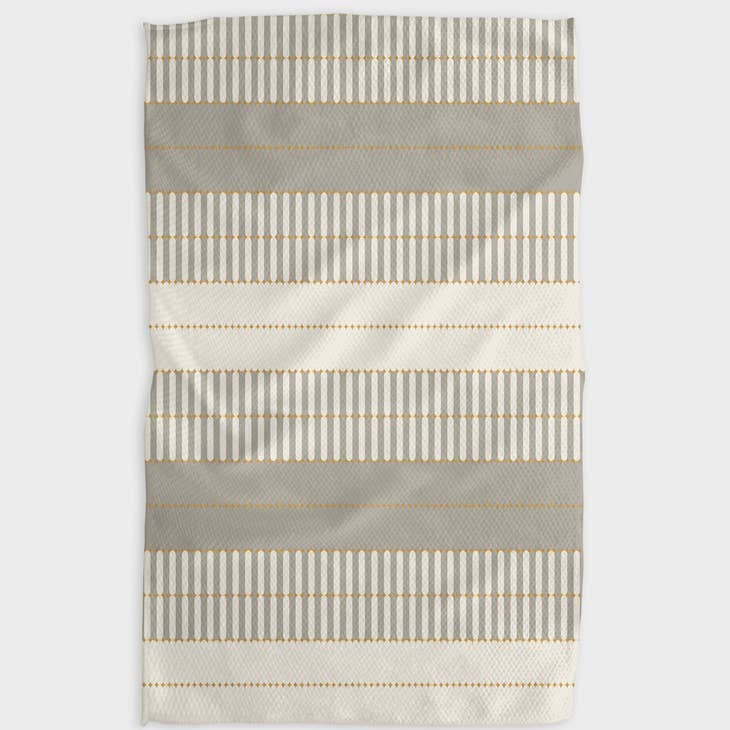 Geometry - Baton D'or Kitchen Tea Towel