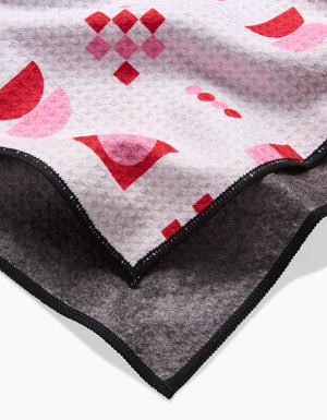 Heart Quilt Dog Towel