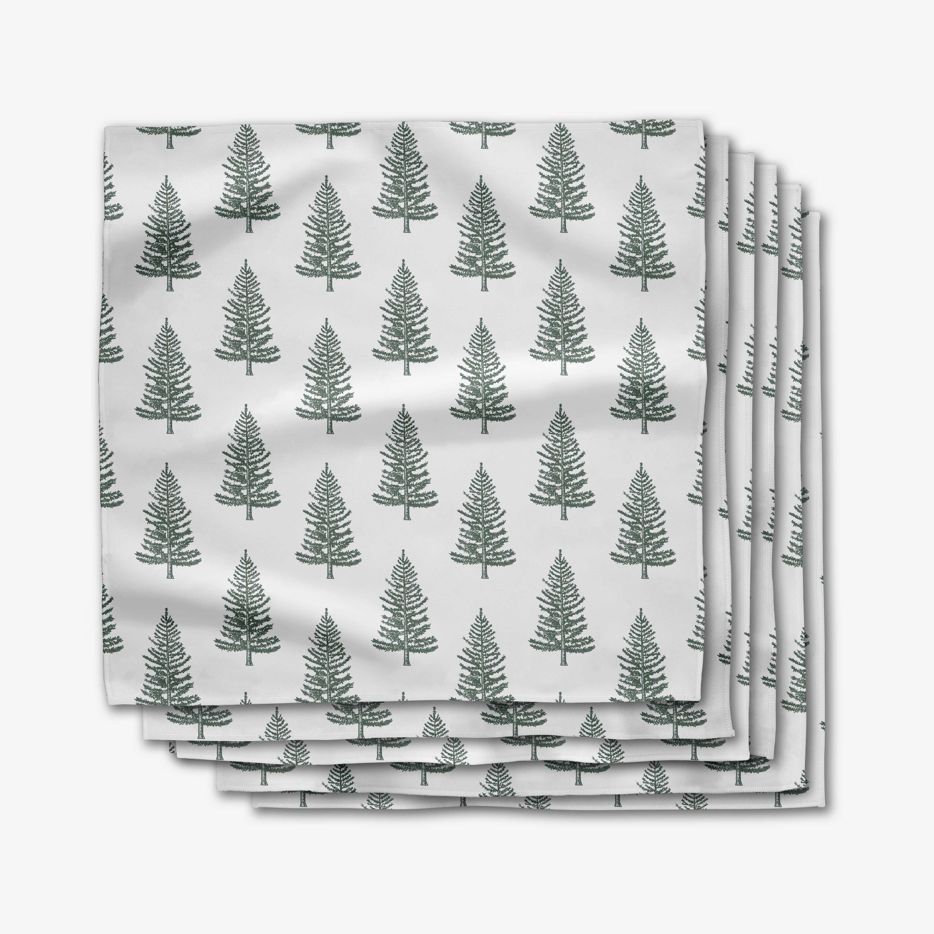 Frosted Trees Dinner Napkin Set