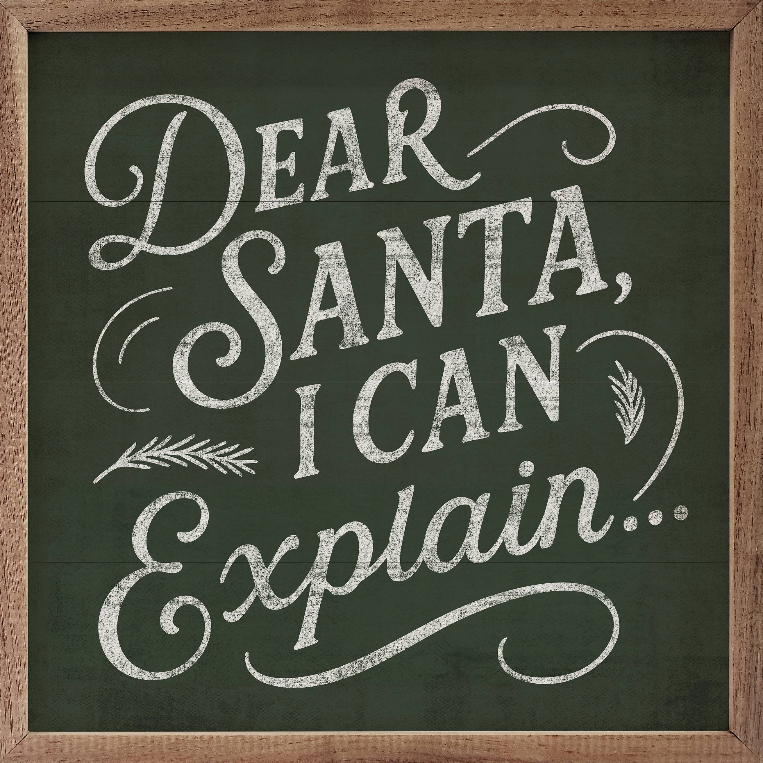 Dear Santa Green: 8x8