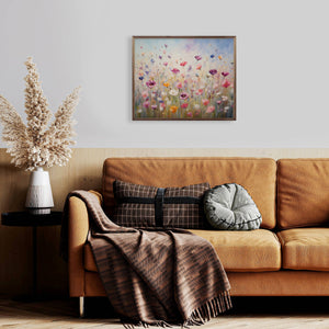 Whimsical Wildflowers By Gina Kelly: 30 x 24 x 1.5