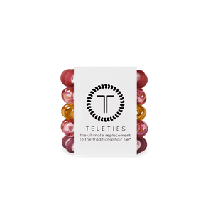 Burgundy Bliss Hair Ties (4 Sizes)