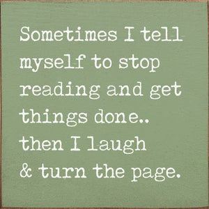 Sometimes I Tell Myself To Stop Reading and Get Things Done…: Ivory