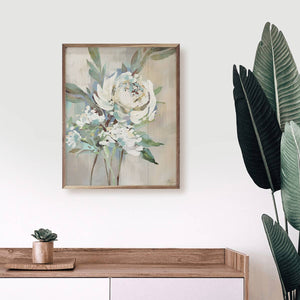 Antique Rose 1 By Nina Blue: 16 x 20 x 1.5