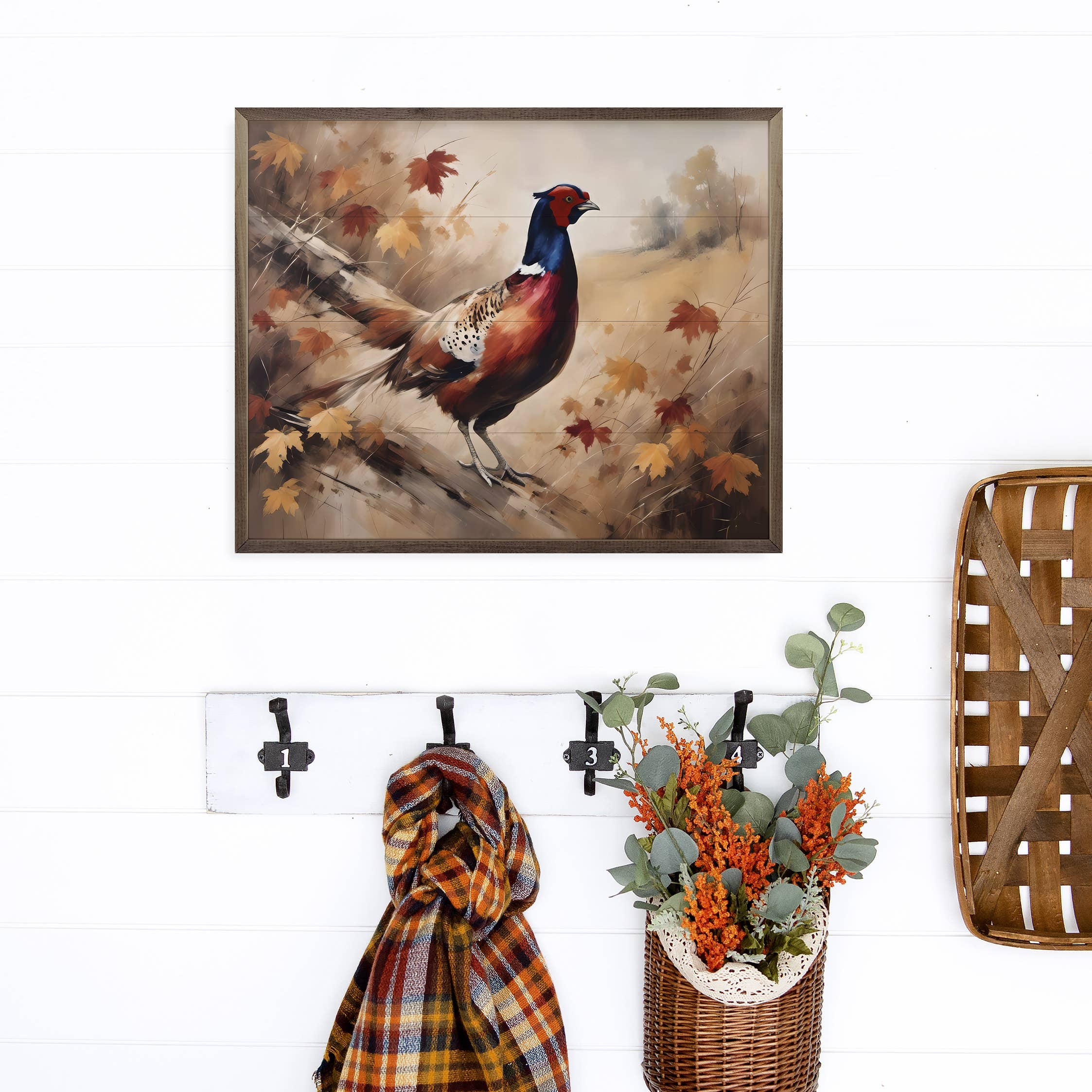 Pheasant: 10 x 8 x 1.5
