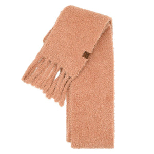 Metallic Eyelash C.C Scarf SFC0118: Black