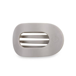 Silver Flames Flat Round Clip (3 Sizes)