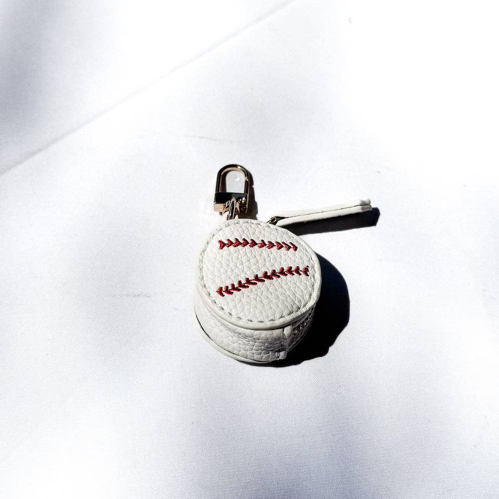 Sports Bag Charm: Baseball