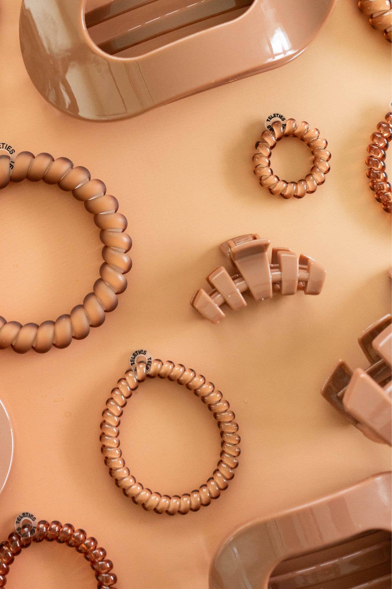 Classic Hair Clip | Tiny | Mocha Mousse
