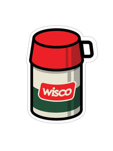 Wisco Thermos Sticker