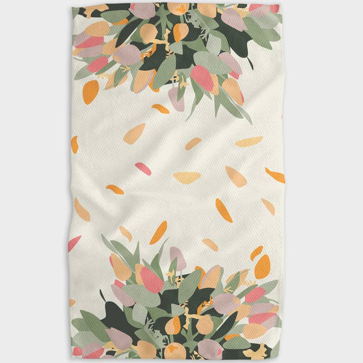 Geometry - Bouquets For You Tea Towel