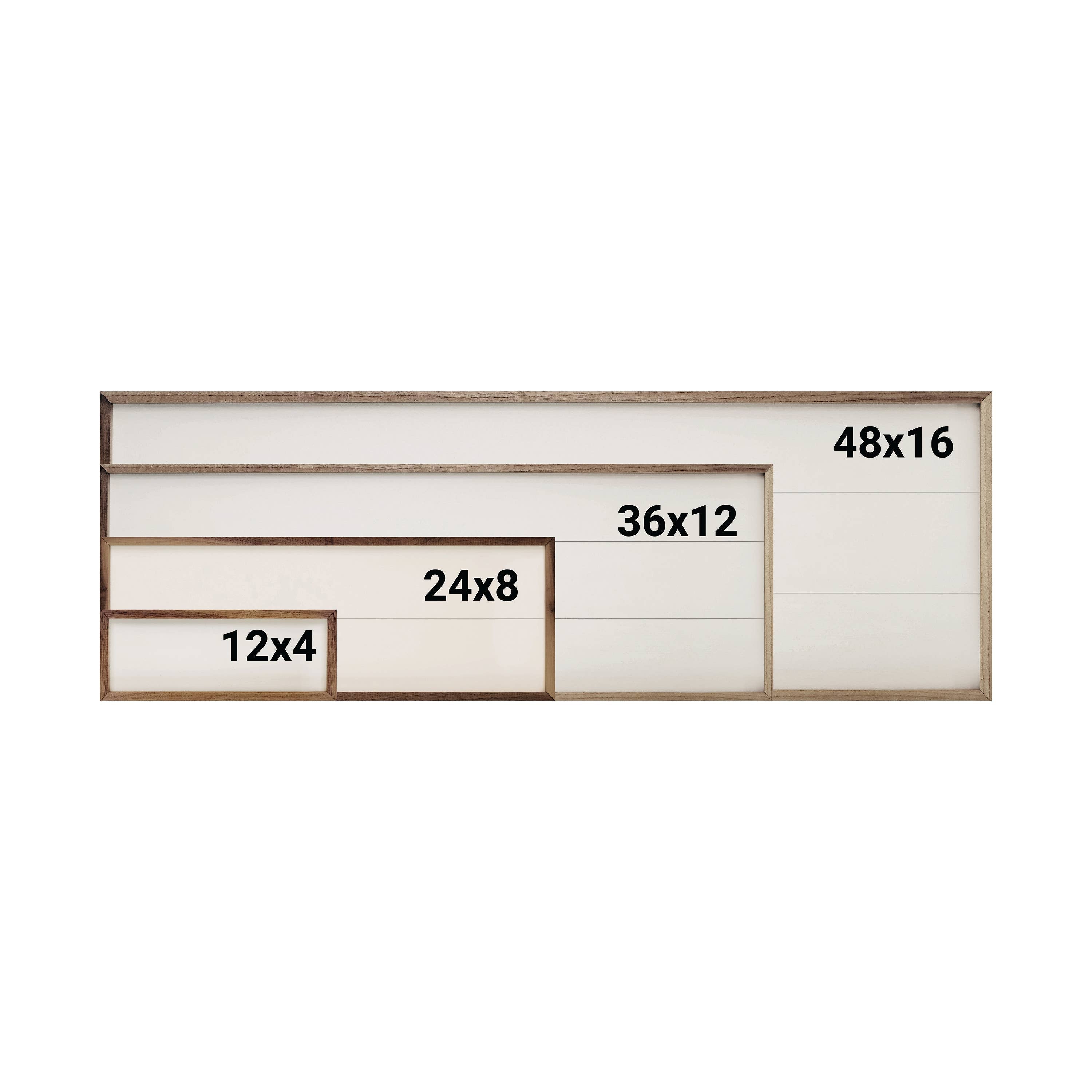 White Barn In The Fall: 12 x 4 x 1.5