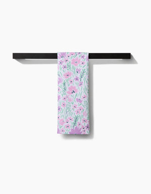 Spring Fleur Blooms Tea Towel