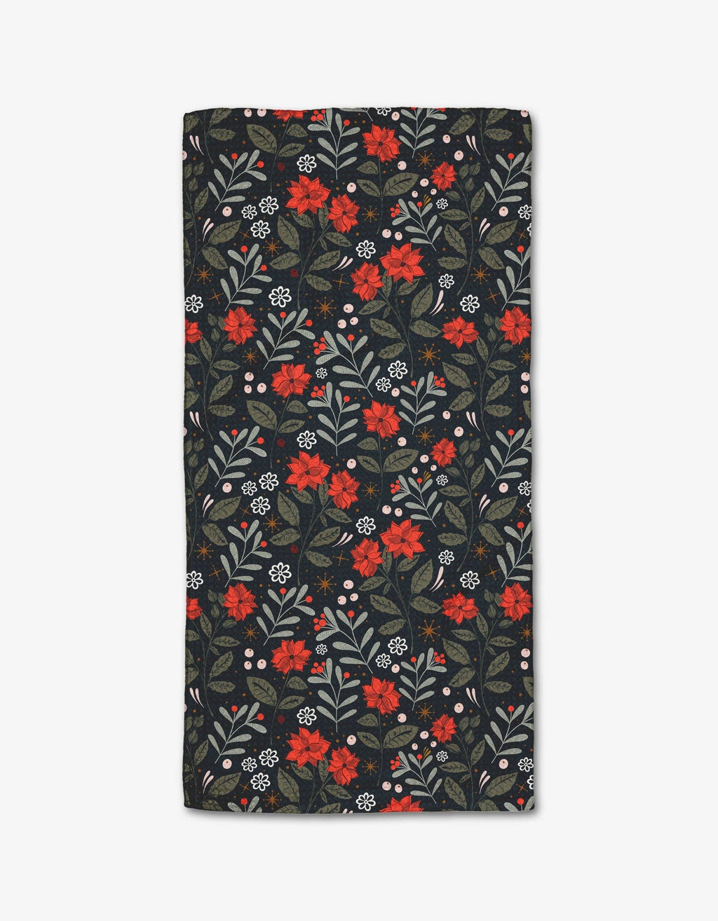 Holiday Florals Bar Towel