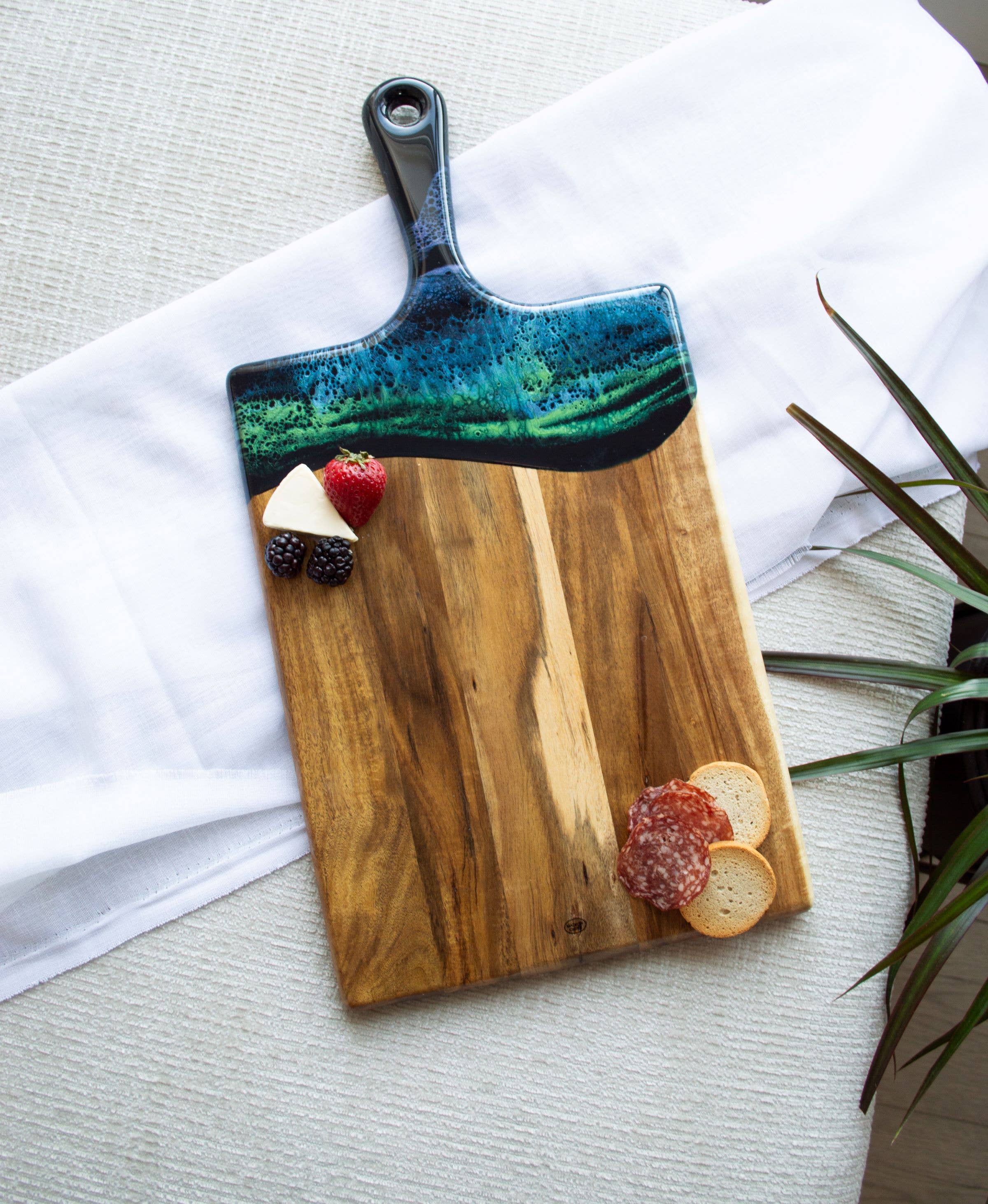 Northern Lights Collection Bread Board (12"x18")