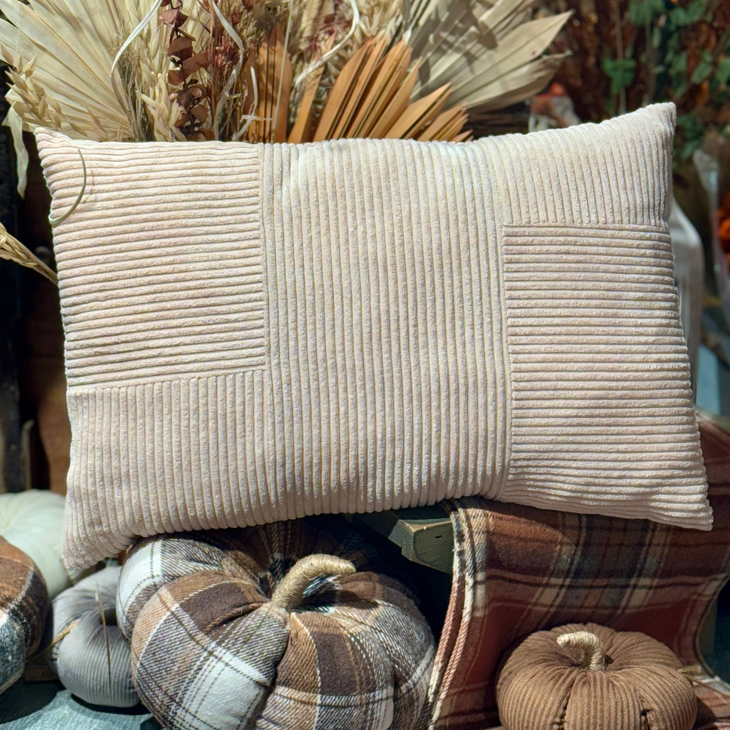 CF-3335 - Tan Corduroy Pillow
