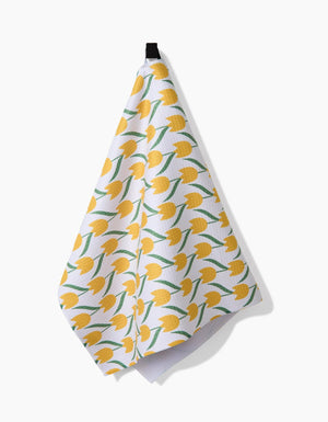 Tulip Flowers Tea Towel