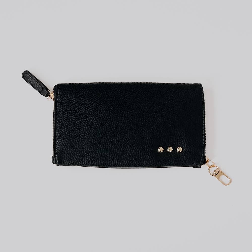 Skyla 2-in-1 Glasses Case Holder: Navy