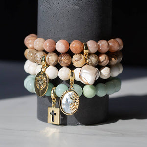 Star Charm, Mother of Pearl | Charm Bar | Charm Necklace