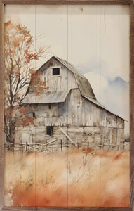 Rustic Barn: 10 x 16 x 1.5
