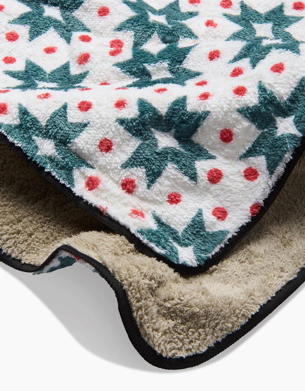 Geo Star Plush Towel