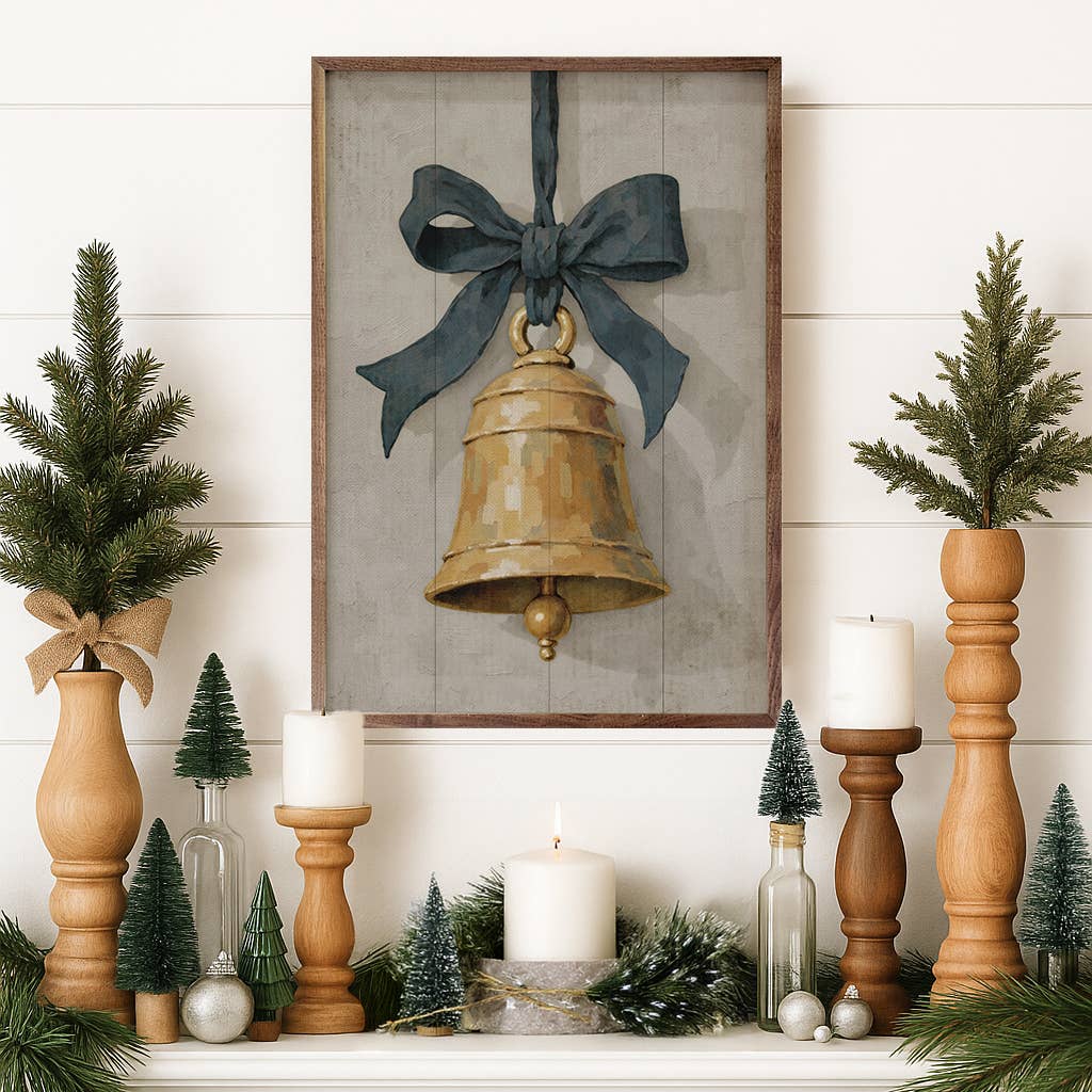 Hanging Bell Ribbon Blue: 5x8 – Red Barn Company Store
