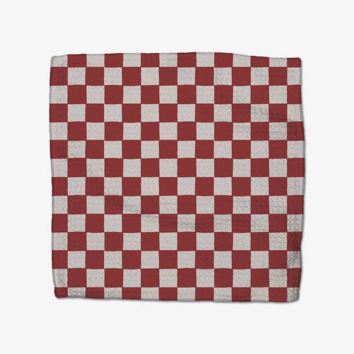 Geometry - Classic Candy Cane Dishcloth Set