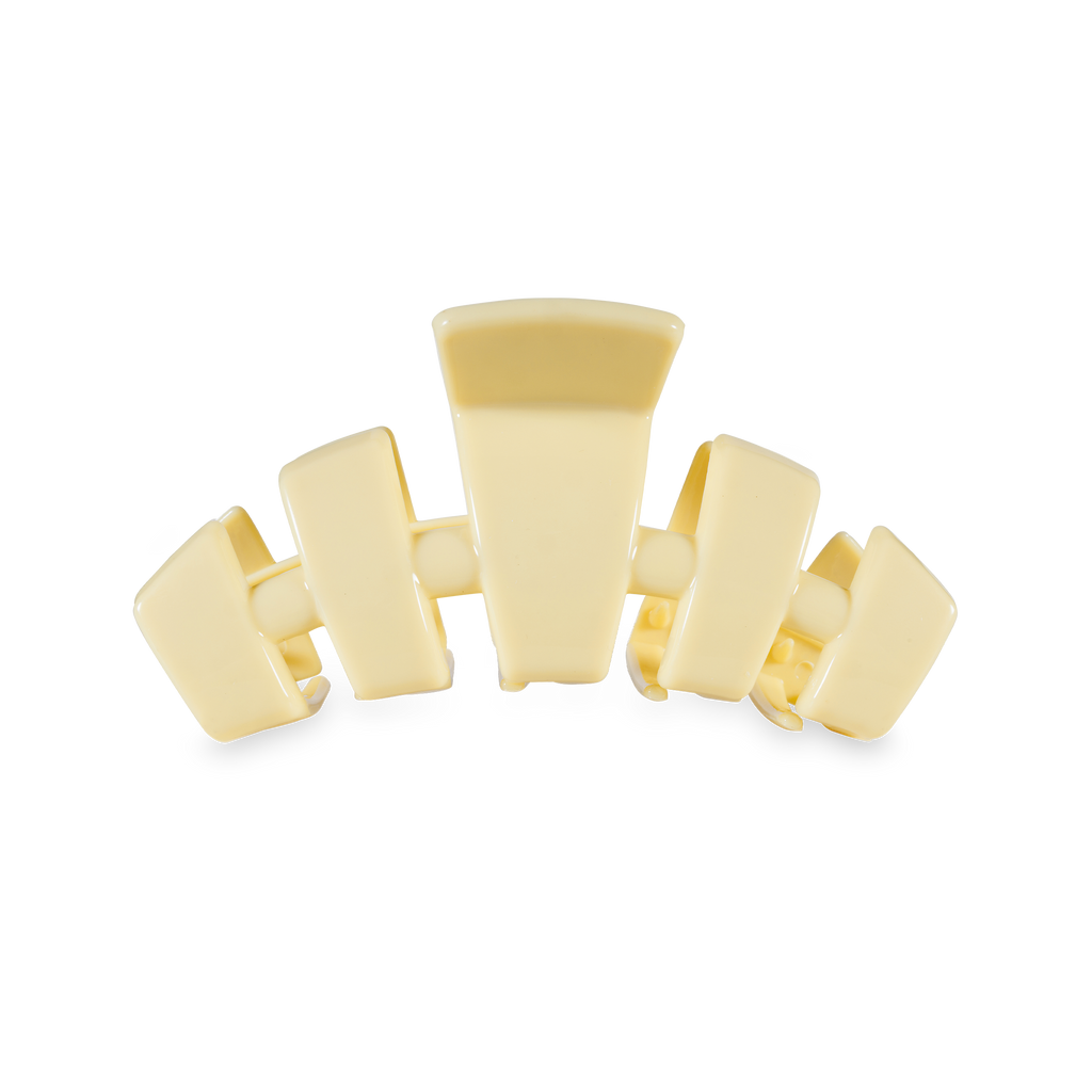 Classic Hair Clip | Medium | Butter Yellow