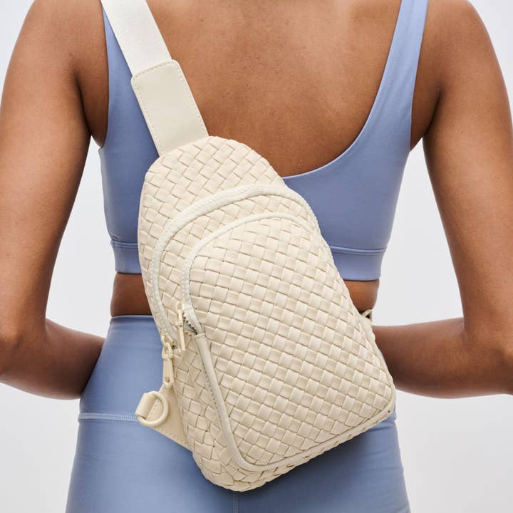 Woven Neoprene Sling Backpack