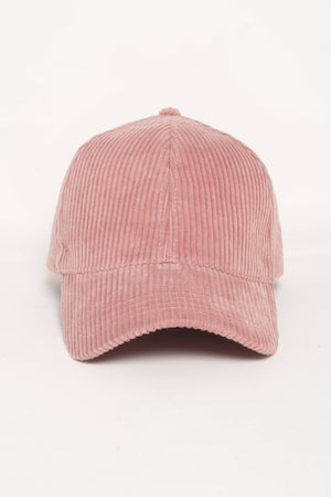 FWCAP114 - Solid Corduroy Fall Winter Baseball Hat: Sage