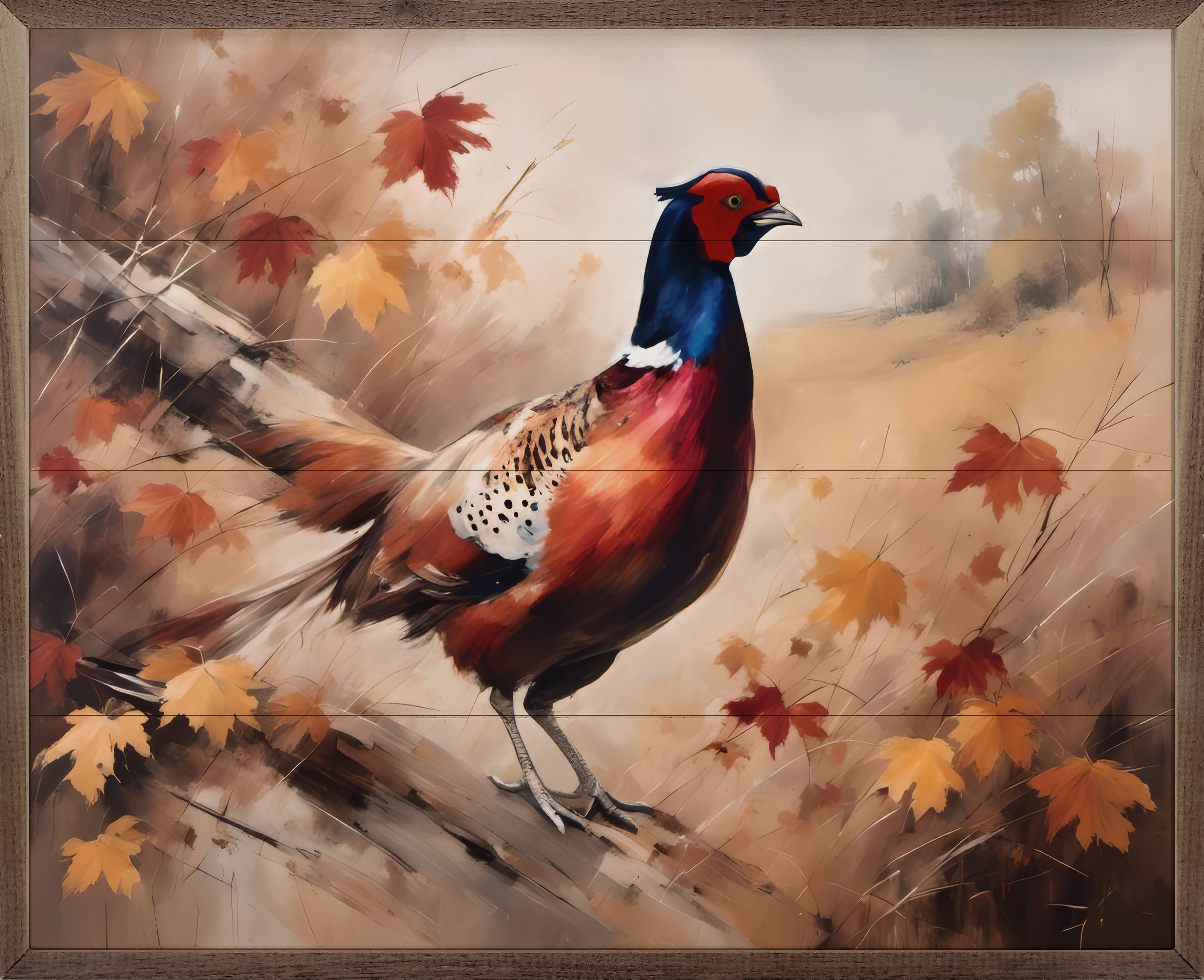 Pheasant: 10 x 8 x 1.5