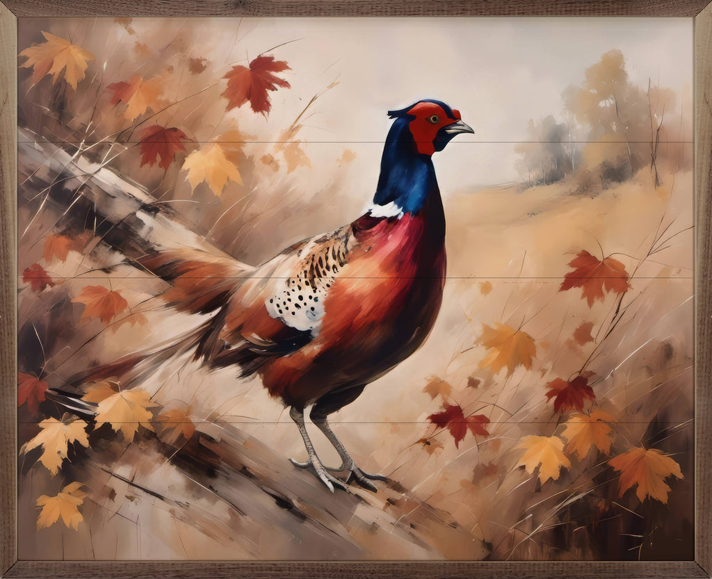 Pheasant: 10 x 8 x 1.5