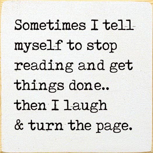 Sometimes I Tell Myself To Stop Reading and Get Things Done…: Ivory