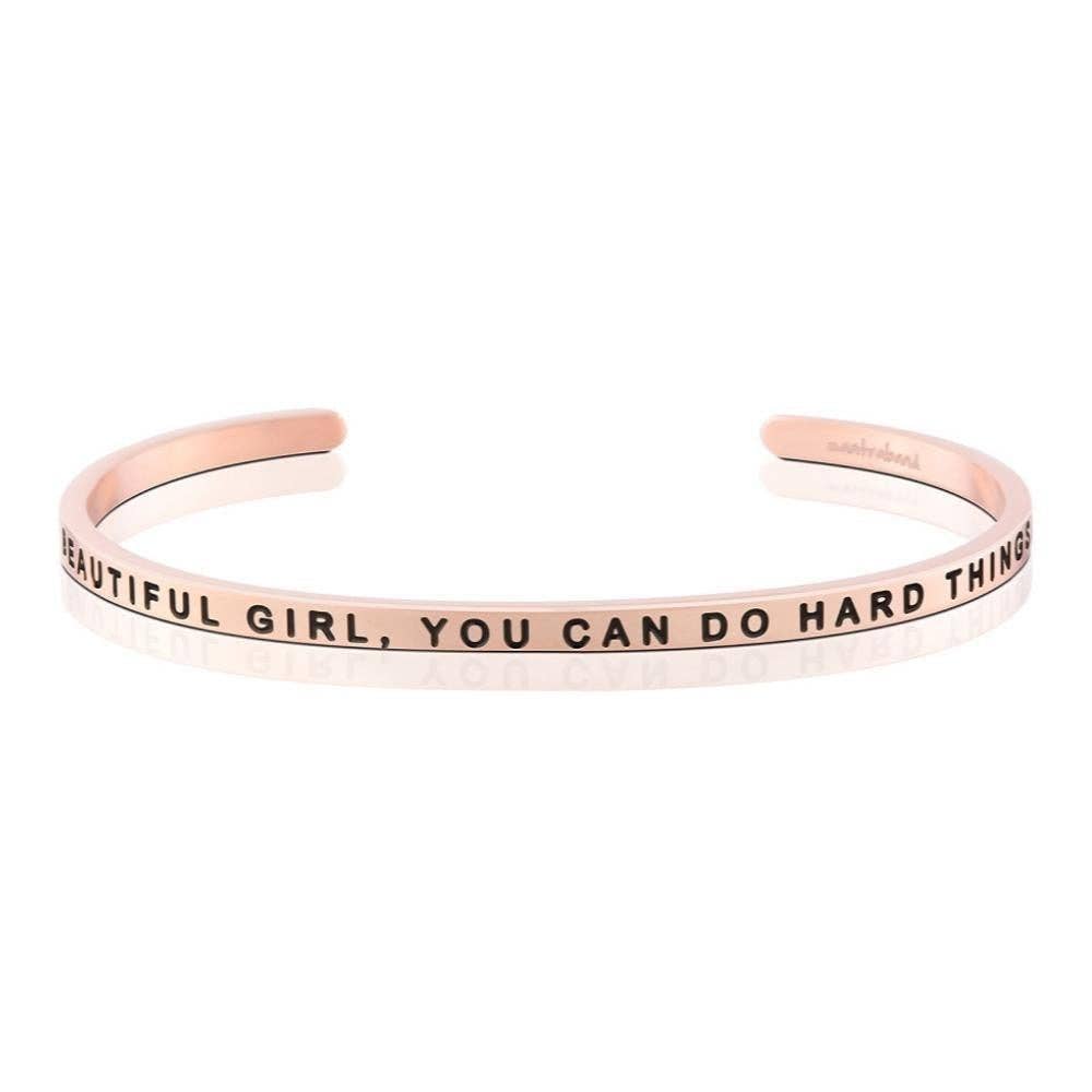 Beautiful Girl, You Can Do Hard Things: Silver / Whisper
