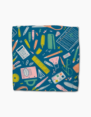 School Days Dishcloth Set
