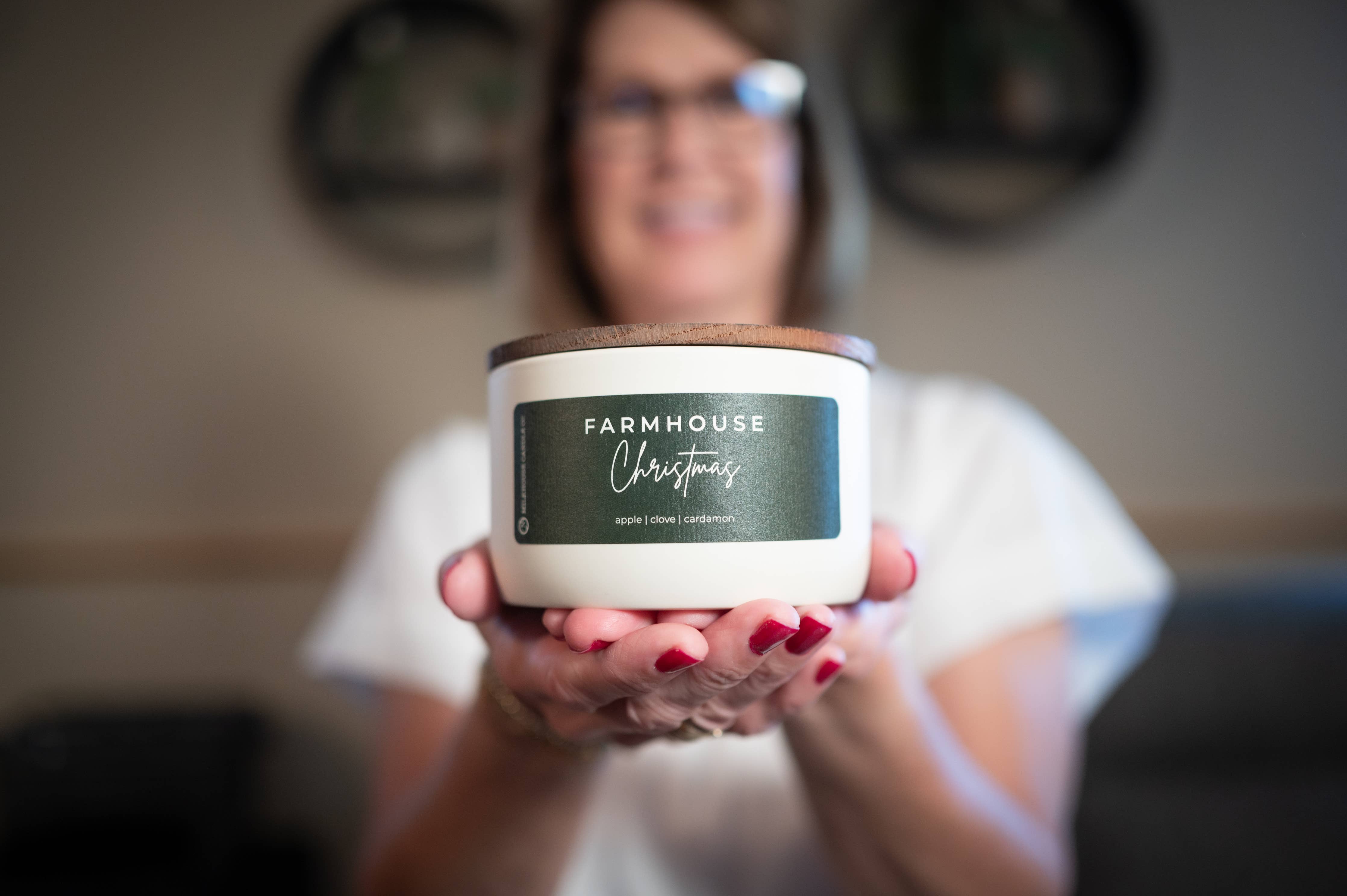 Farmhouse Christmas | 10 oz Statement Candle