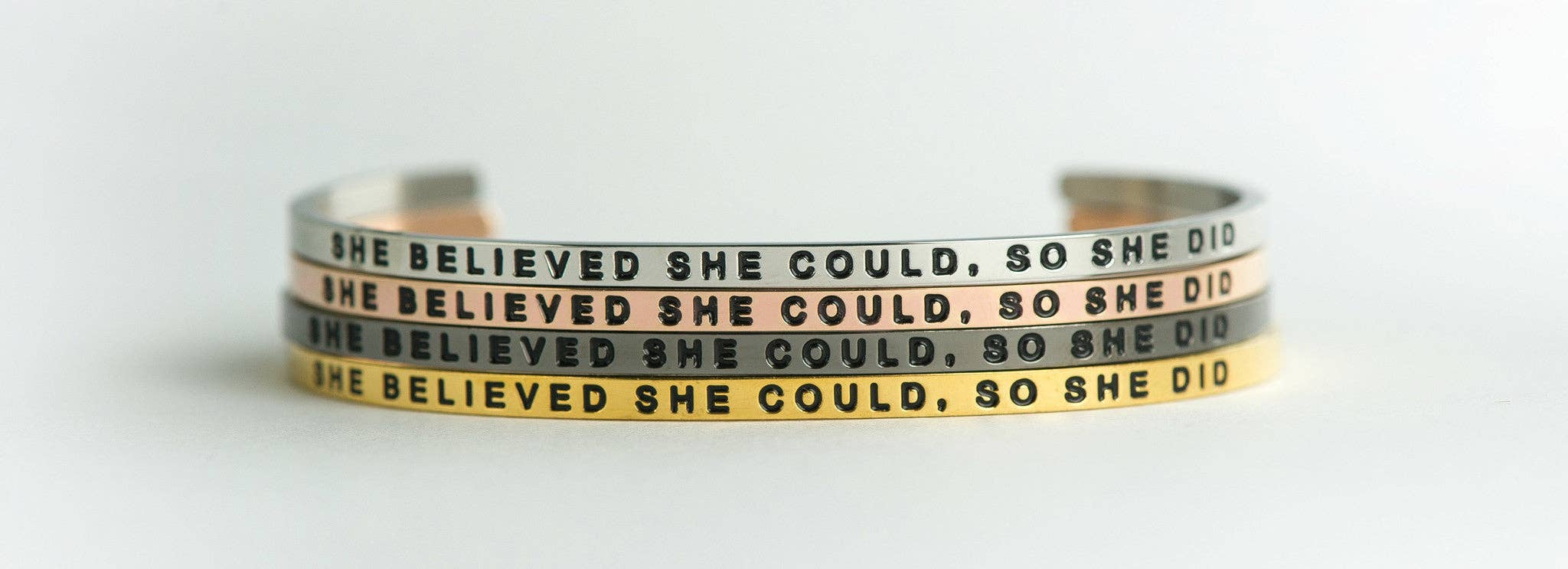 She Believed She Could: Yellow Gold / Whisper
