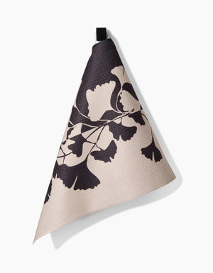 Midnight Ginkgo Bar Towel