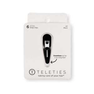 Snap Clip | Jet Black | 6 Count