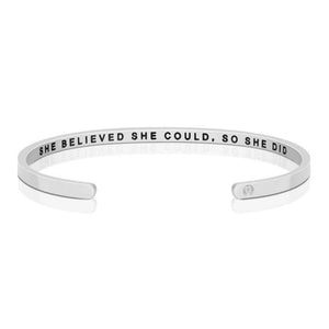 She Believed She Could: Yellow Gold / Whisper
