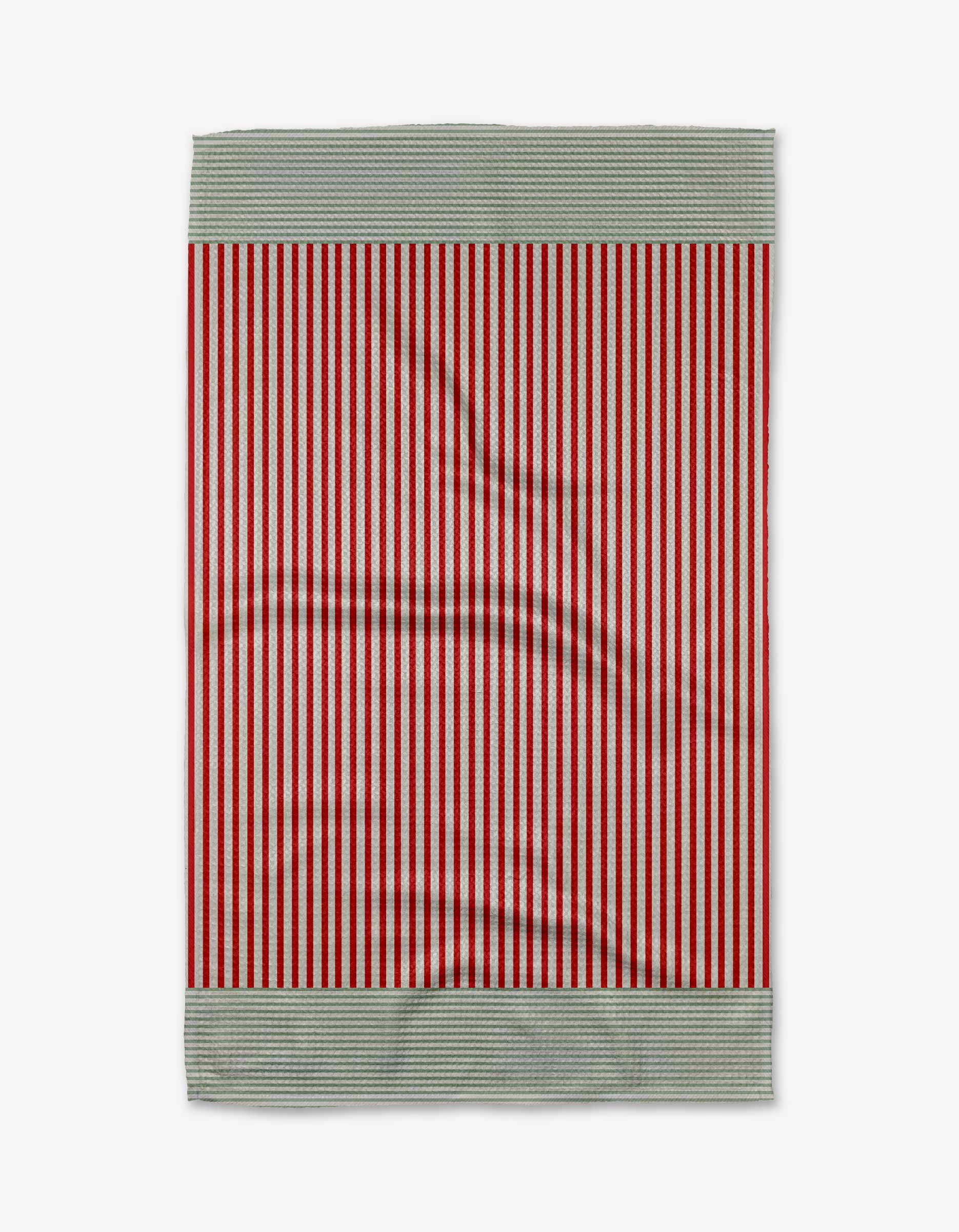 Mrs. Clause Stripe Tea Towel