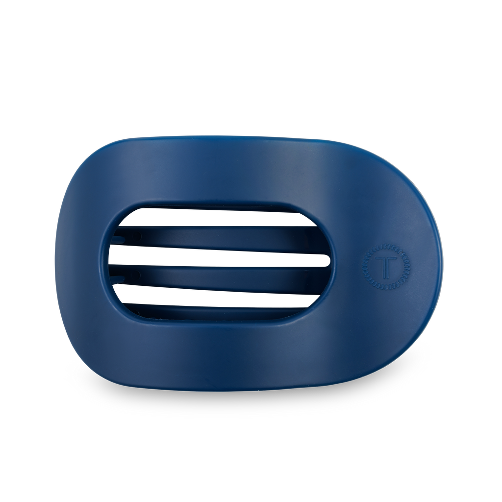 Round Flat Hair Clip | Large | Midnight Rain