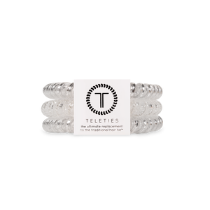 Spiral Hair Coils | Small | Silver Slay Hair Ties