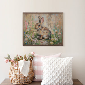 Spring Bunny By Nina Art: 10x8