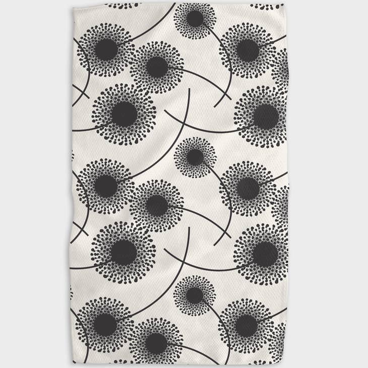 Geometry - Fully Bloomed Tea Towel