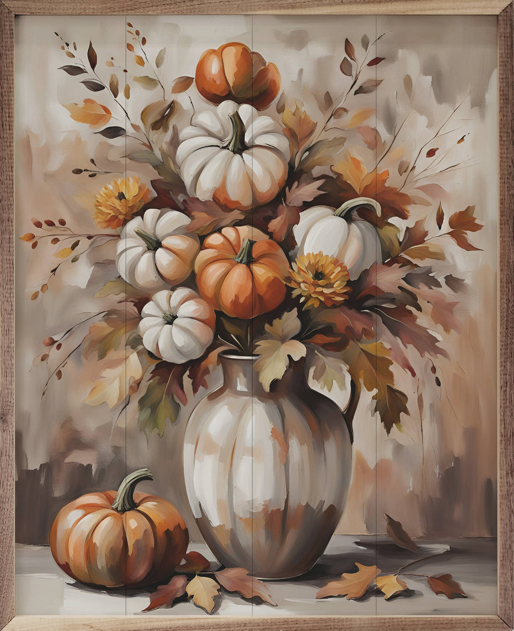 Pumpkin Bouquet: 8 x 10 x 1.5