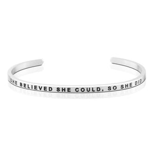 She Believed She Could: Yellow Gold / Whisper
