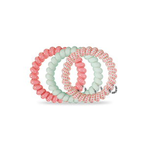 Spiral Hair Coil | Large | Calming Coral