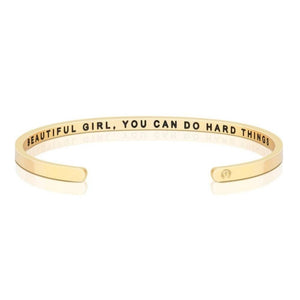 Beautiful Girl, You Can Do Hard Things: Silver / Whisper